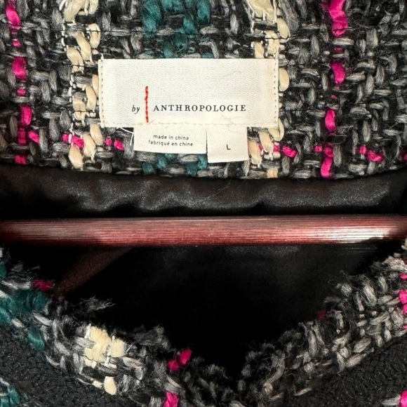 Anthropologie Tweed Jacket Large NWT - Picture 11 of 14